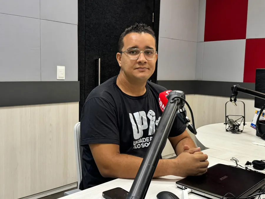 Yuri Ezequiel (UP), pré-candidato ao Governo da Paraíba. (Foto: Luana Silva)